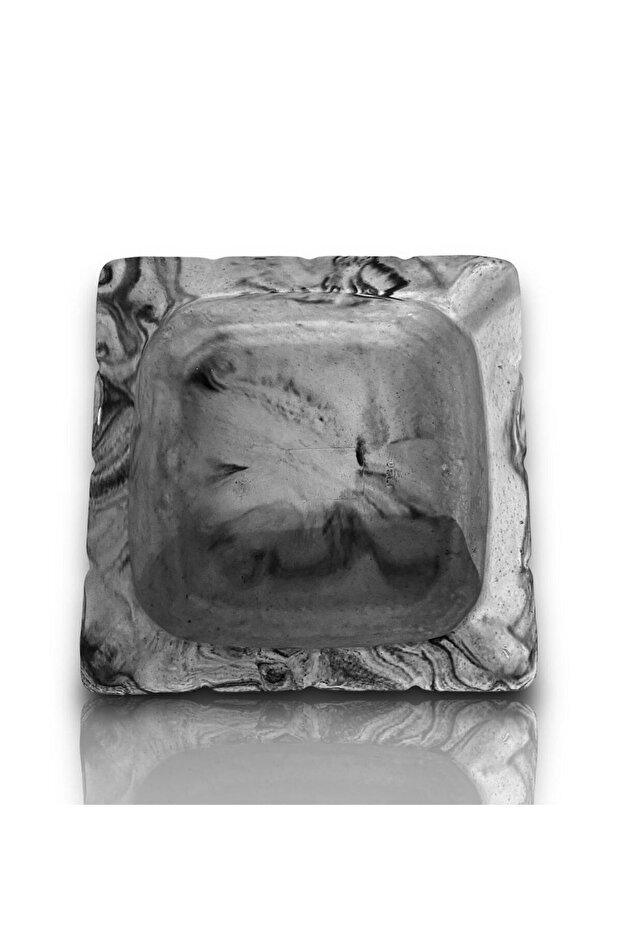 كائن ديكور منفضة سجائر منقوشة مزخرفة - 1