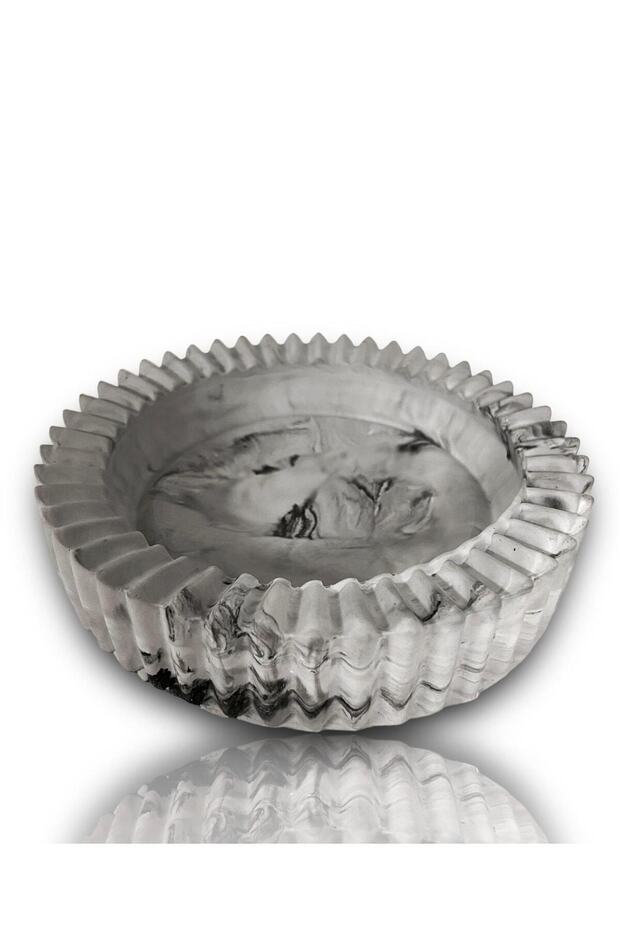 Decorative Patterned Ashtray Ash Tray Decorative Object - 2