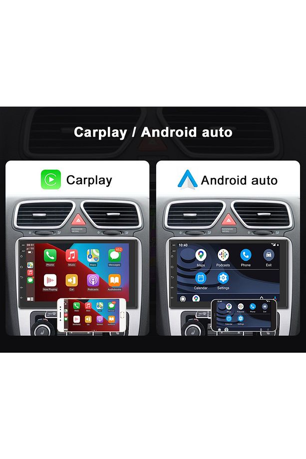 Ssangyong Kyron-actyon Android Multimedya Carplay 9 Inc Hd Ips Ekran 4gb/64gb Kamera Hediyeli - 7