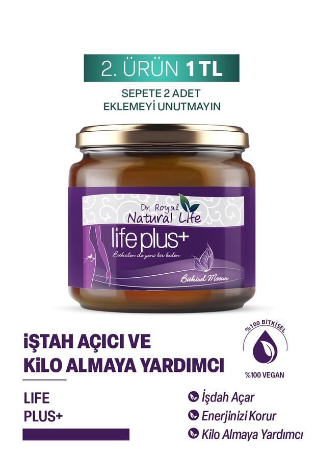 Bitkisel Life Plus 350gr Macun 15 Günlük Kullanım - 1