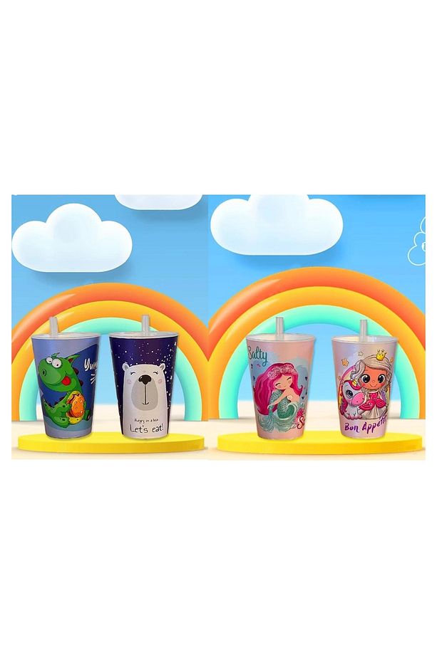 4lü Set Pipetli Kamışlı Bardak - 6
