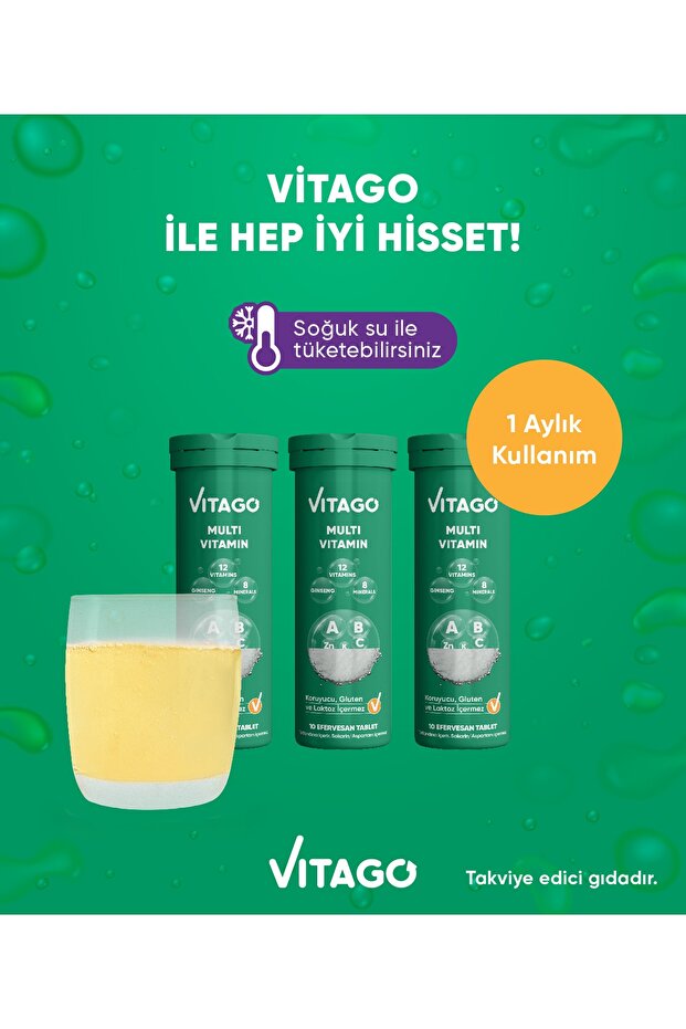 3’lü Paket– Multivitamin - 3
