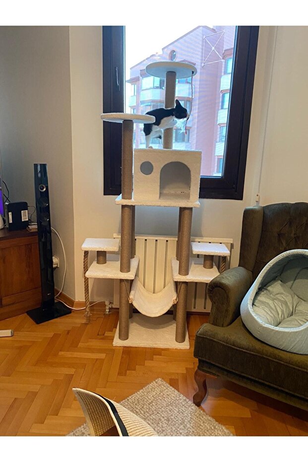 PETHOMEALPY Cat Scratching House and Play Platform 100% Warranty CUSTOMER MEMORY