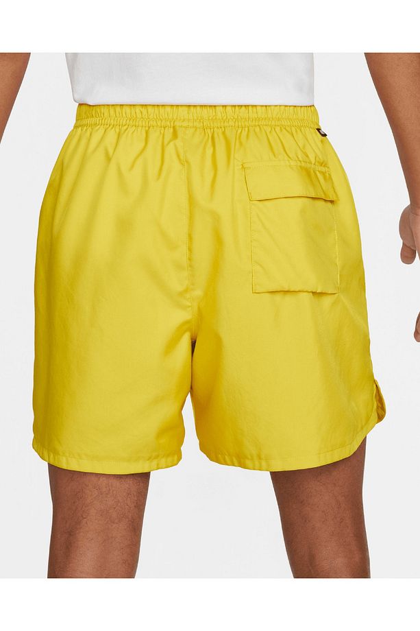 M Nk Club Wvn Lnd Flow Short Pool Shorts Erkek Sarı Günlük Stil ve Havuz Şortu - 4