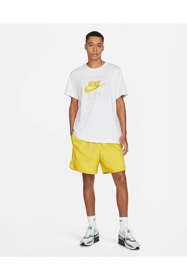M Nk Club Wvn Lnd Flow Short Pool Shorts Erkek Sarı Günlük Stil ve Havuz Şortu - 6