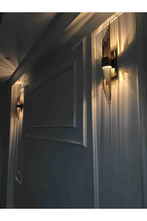 ANGORA DUVAR APLİK (Bakır Renk Kaplamalı) SEMCO LED AYDINLATMA - 4