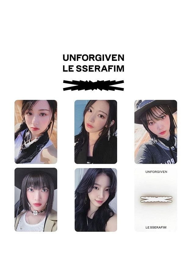 LE SSERAFIM " Unforgiven " POB 8 PC Set - 1