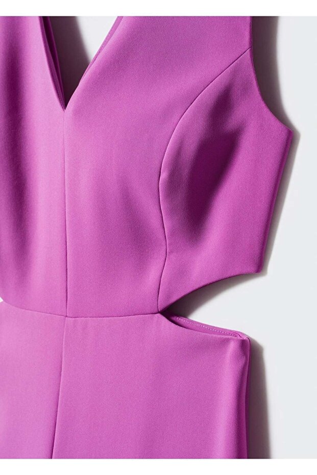 Cut Out Detaylı Uzun Tulum - 6