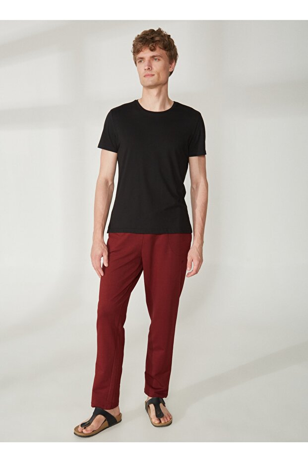 Ds Damat Regular Claret Red Men's Sweatpants DS202212021