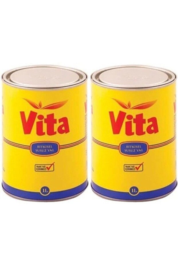 Bitkisel Susuz Margarin 1 lt 2 Adet - 1