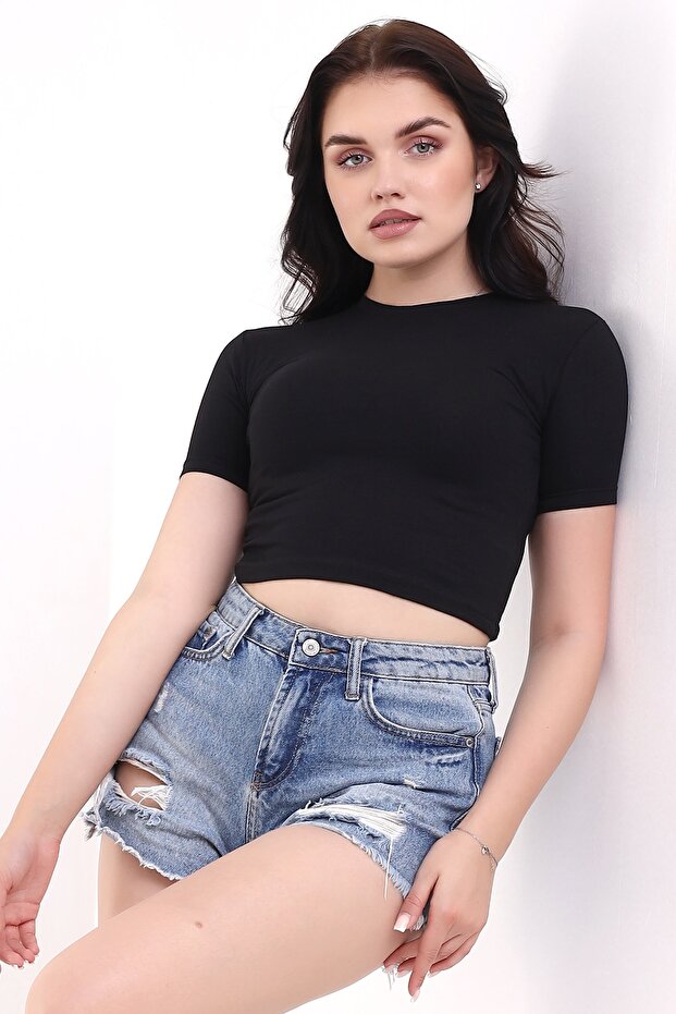 ΓΥΝΑΙΚΕΙΑ Lycra BASIC BUSTIER CROP - 3