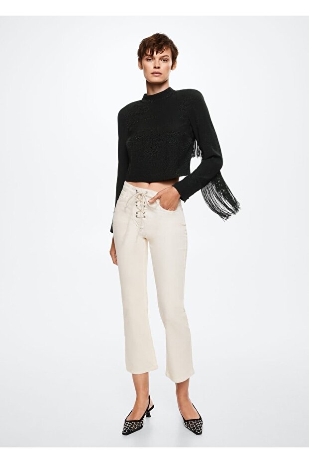 Püskül Detaylı Gömlek - 2