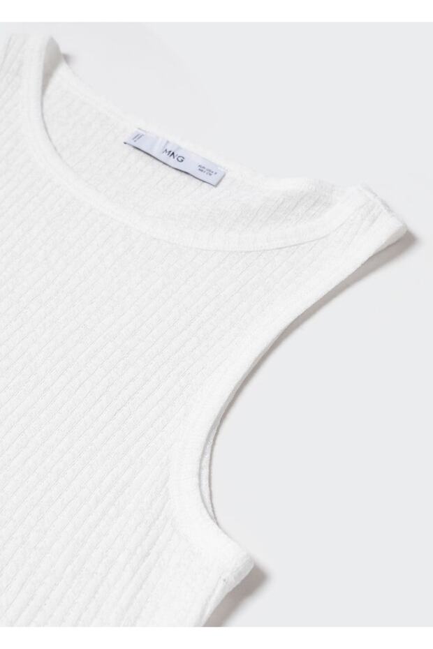 Ribana askılı bluz - 5