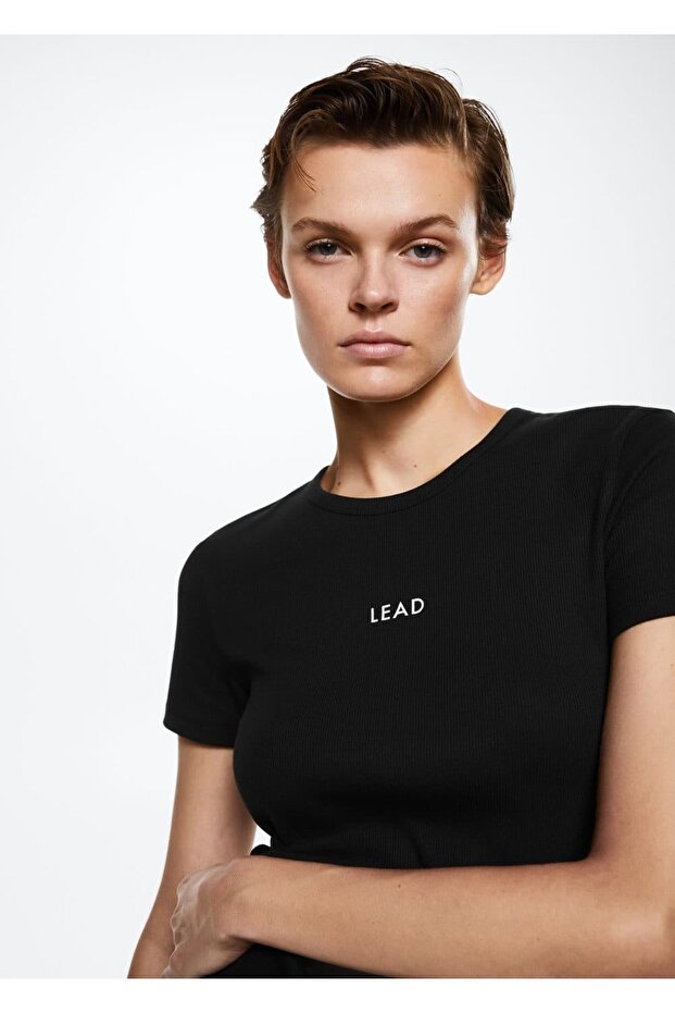 Mesajlı Ribana Tişört - 7