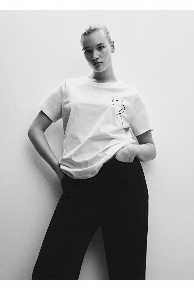 Işlemeli Dayanışma Tişörtü - 8