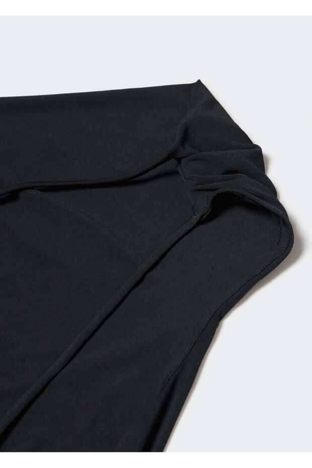 Drape Yaka Asimetrik Bluz - 5