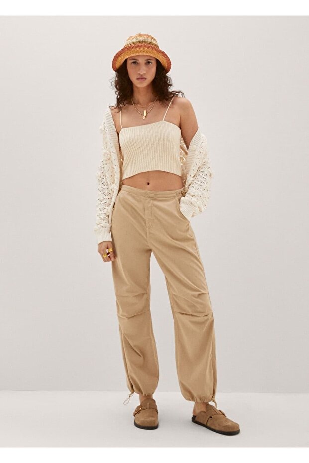 Triko Cropped Bluz - 2