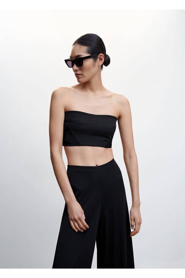 Bandeau Tarz Panelli Bluz - 1