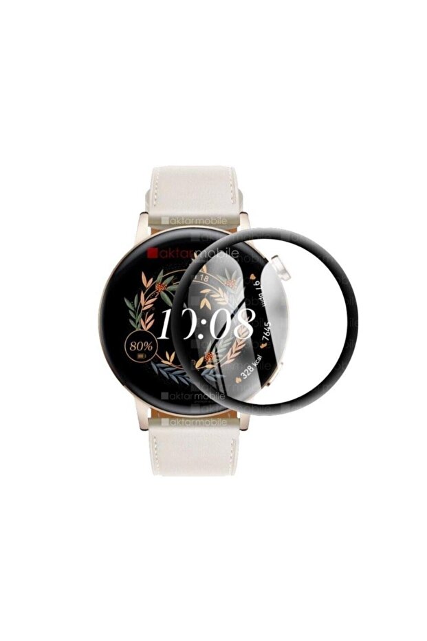 Watch GT 3 42 Mm Screen Protector 3D Full Cover Curved PPMA Nano Glass Full
