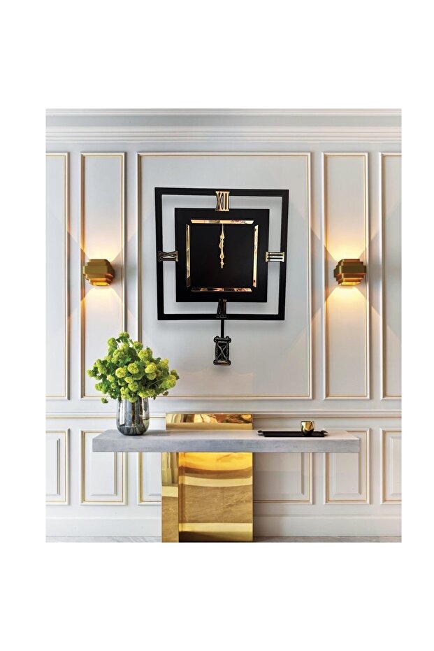 Wooden Pendulum Clock,Pendulum Plexiglass Clock,Wall Clock, Wall Clock, Clock, Wooden Clock - 1