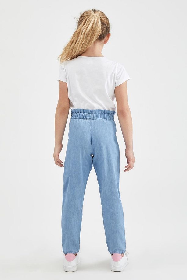 Kız Çocuk Carrot Fit Jean Pantolon - 7
