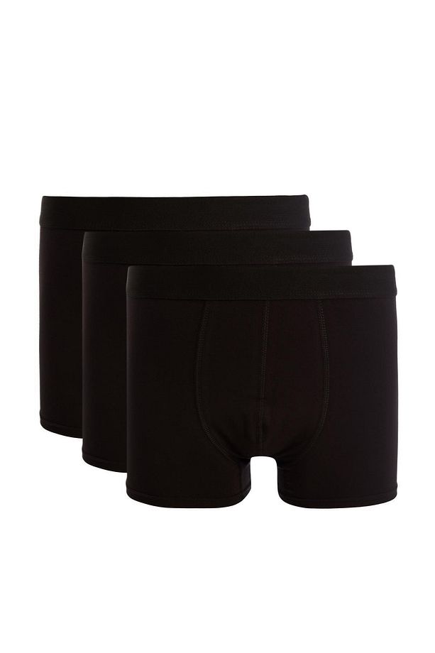 Regular Fit 3'lü Boxer - 1