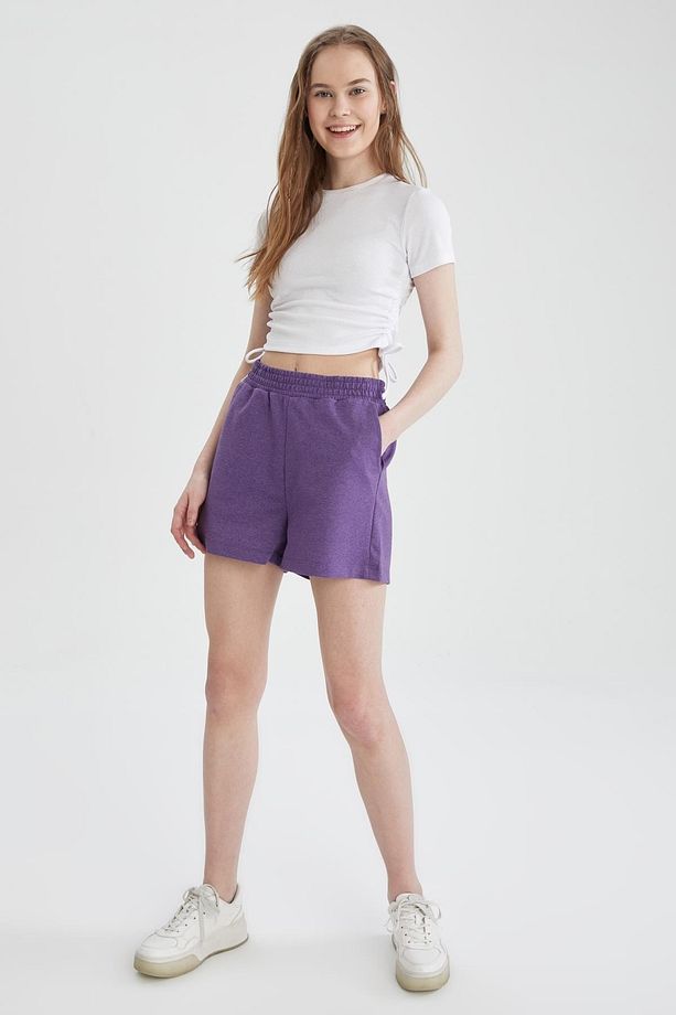 Regular Fit Basic Şort - 1