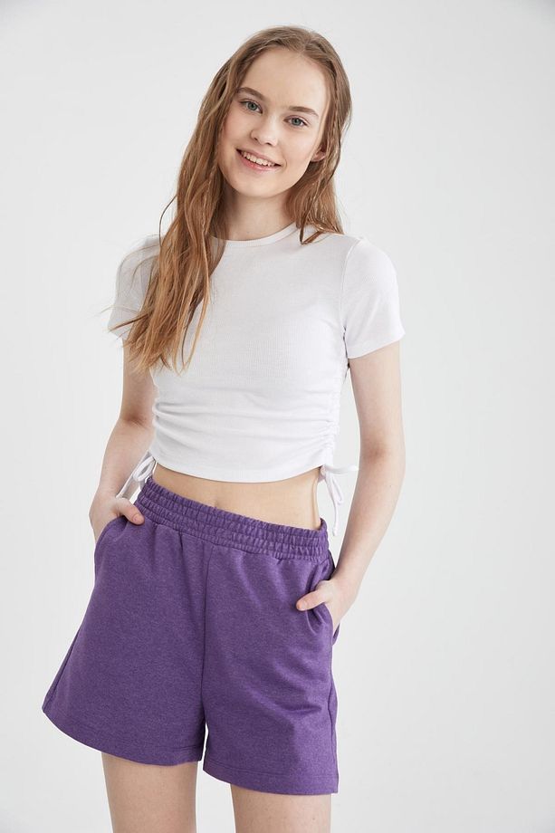 Regular Fit Basic Şort - 5