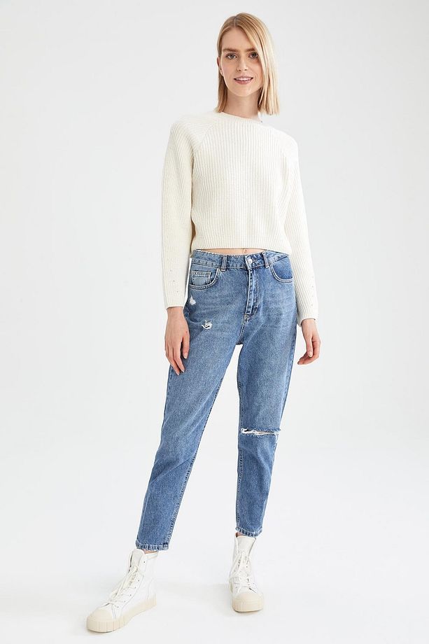 Coool Regular Fit Bisiklet Yaka Kazak - 2