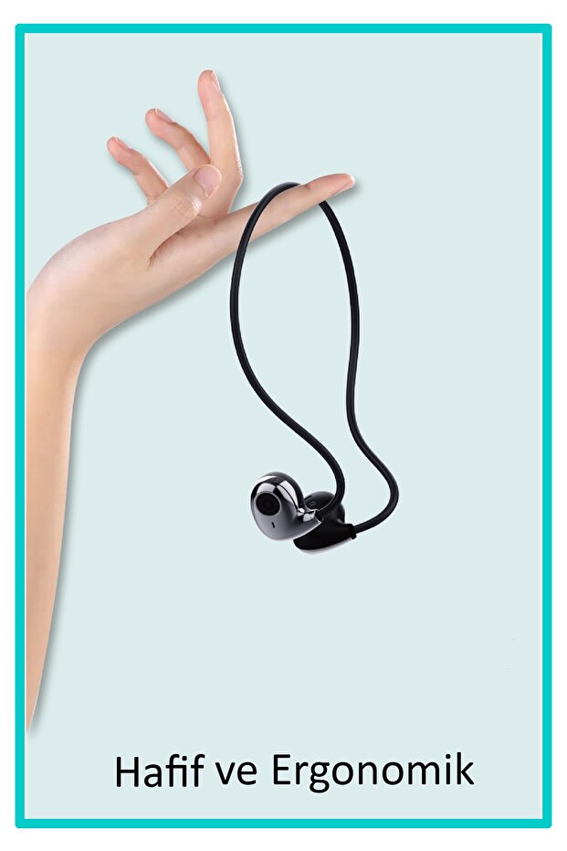 Kemik Iletimli Kablosuz Bluetooth 5.2 Kulaklık Gürültü Azaltma Özellikli - 4