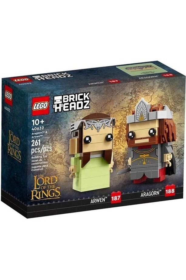 Brickheadz 40632 Aragorn™ ile Arwen™ - 1