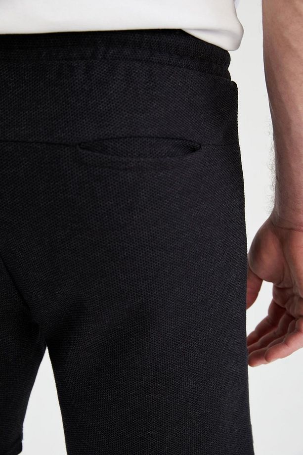 Slim Fit Dar Paça Şort - 7