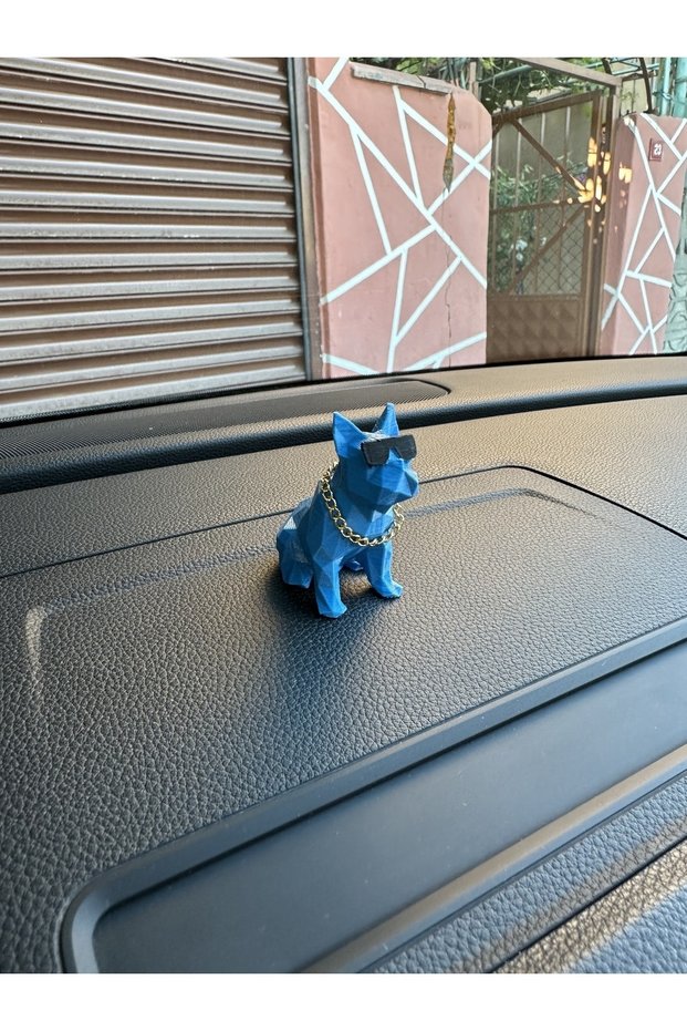 Pitbull torpedo accessory with gold chain (BLUE)