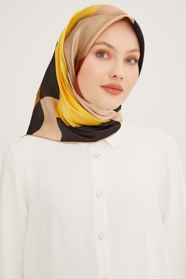 وشاح تيفيل حريري - موديل 8918dt 52