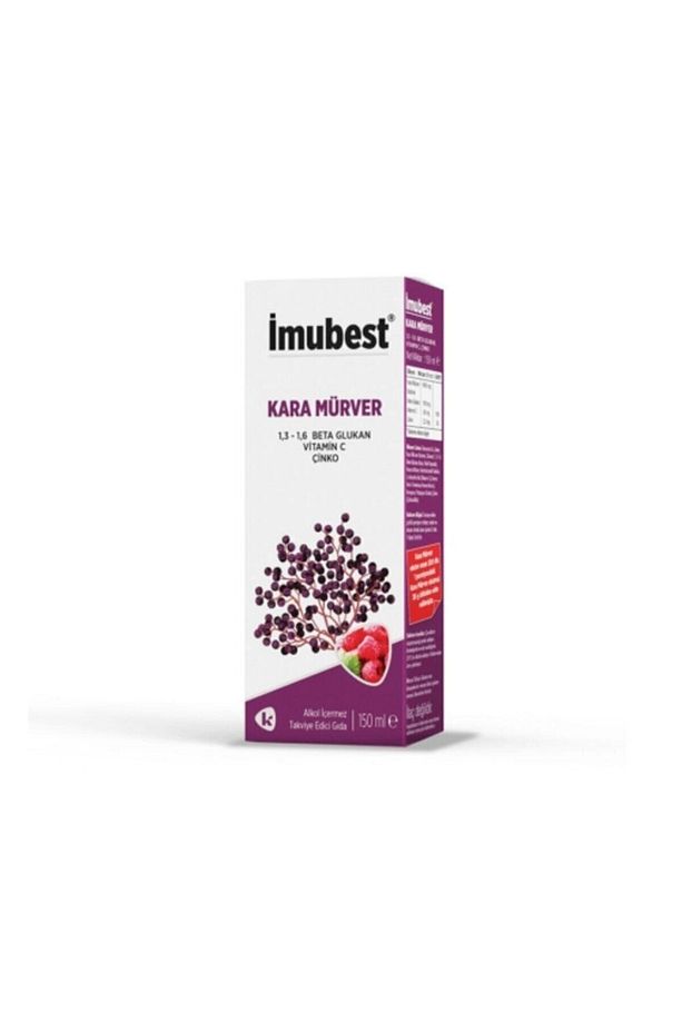 Imubest Kara Mürver 150 ml Şurup - 1