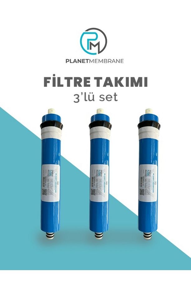 Ana filtre - Membran filtre , Planet membran 75gbd 3'lü paket - 1