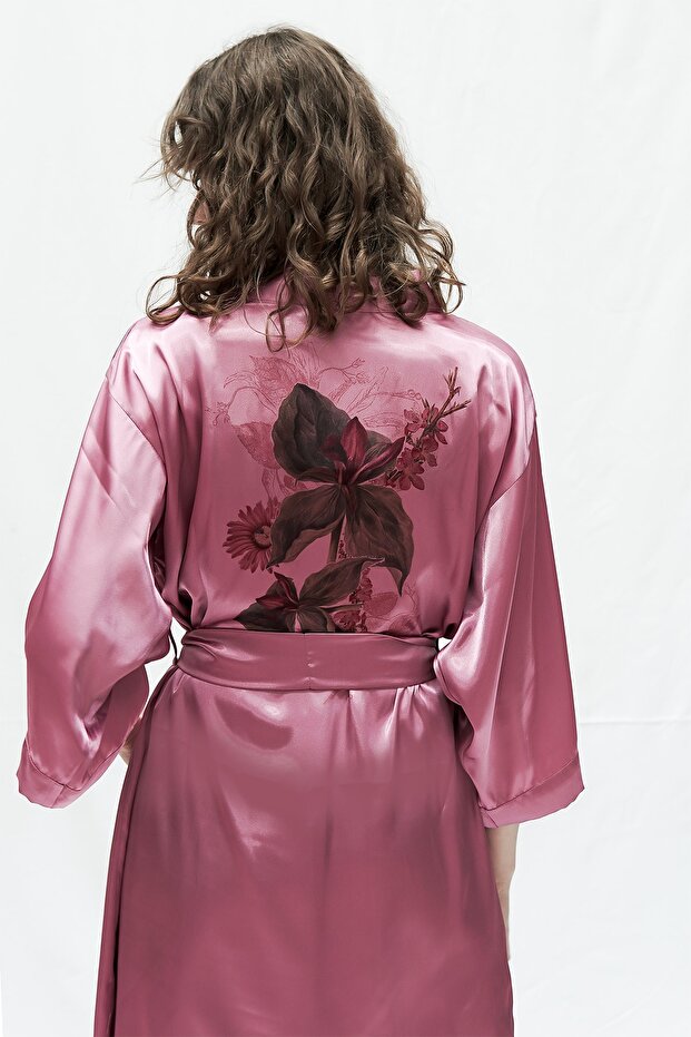 Мини халат Dusty Rose - 1