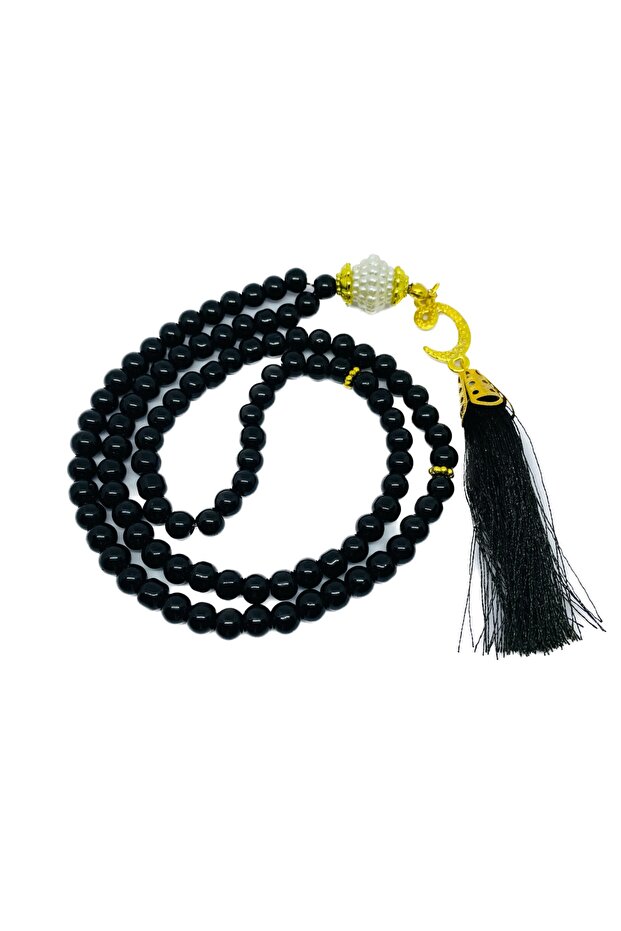 10 Gift Vavli Tasseled Glass Pearl 99-Piece Prayer Prayer Beads (Mevlit-circumcision-hajj-umrah)