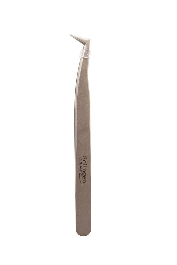 Professional Silk Eyelash Tweezers No:855