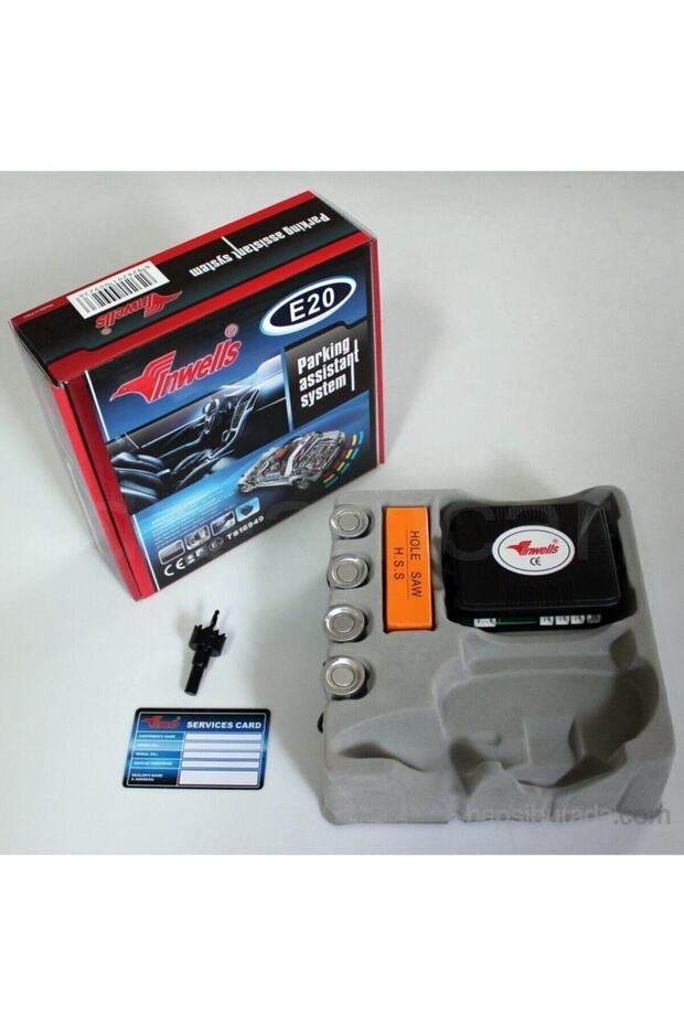 Sesli Park Sensörü E20 Gri - 1