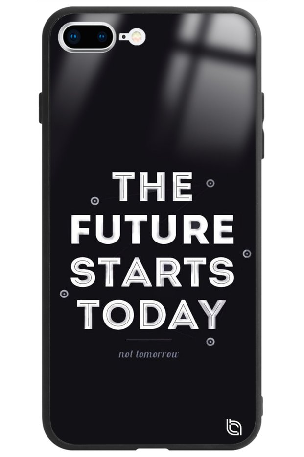 Motivational Motto Premium Pattern Glossy Phone Case for iPhone 8 Plus with Camera Protection