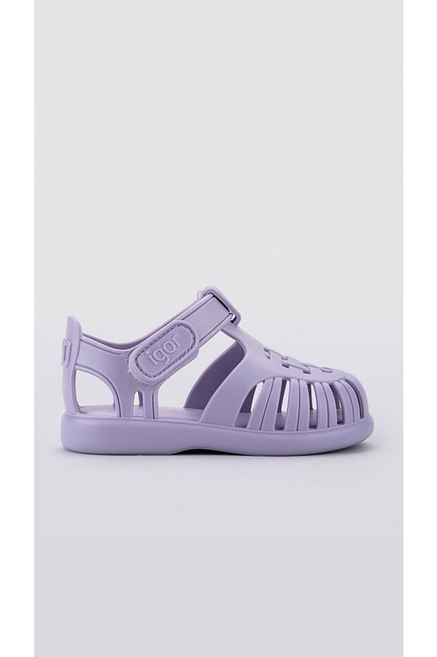 S10271 Tobby Solid Çocuk Sandalet Malva - 2