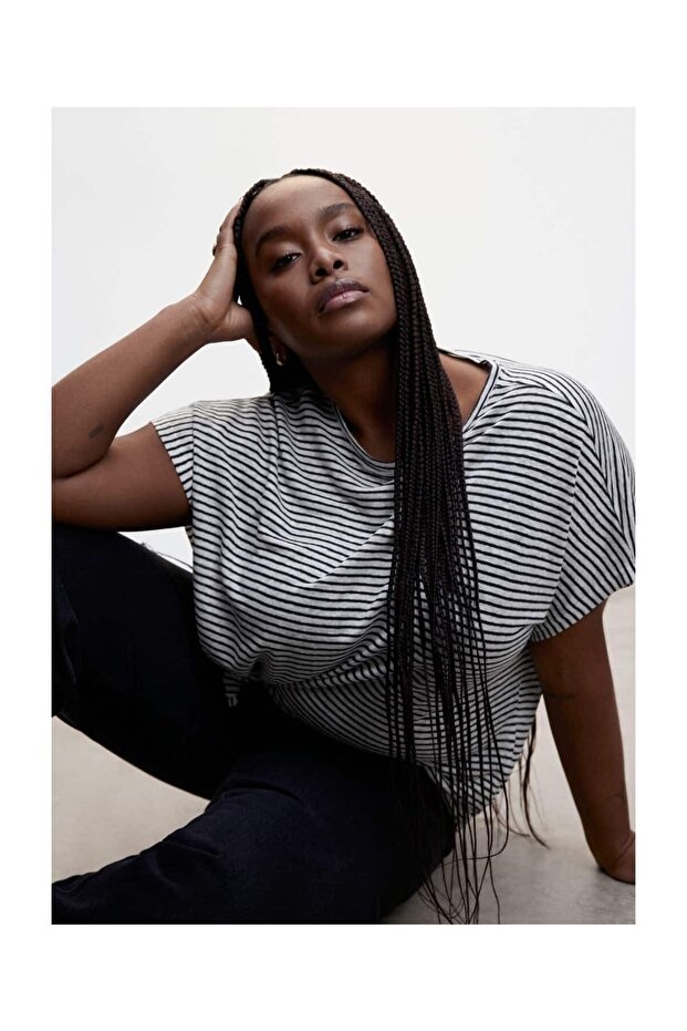 %100 keten tişört - 7