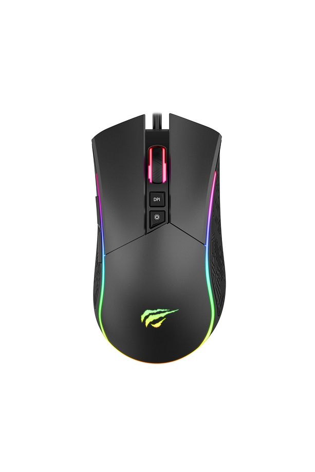 Gamenote MS1001S RGB Gaming Makrolu Oyuncu Mouse - 4800DPI - 2