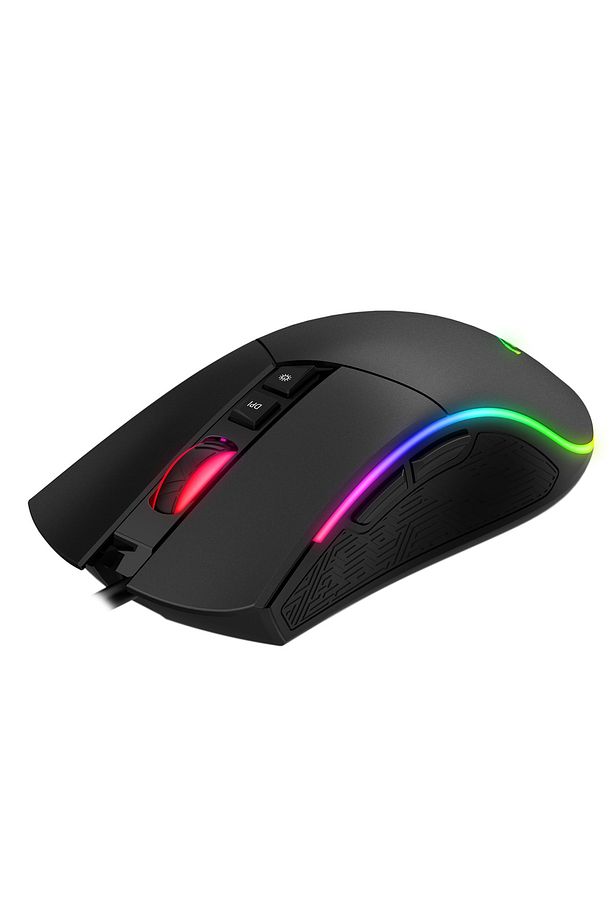 Gamenote MS1001S RGB Gaming Makrolu Oyuncu Mouse - 4800DPI - 6