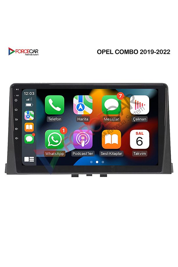 OPEL COMBO 2019-2022 ANDROİD Uyumlu MULTİMEDYA 2.32 KABLOSUZ CARPLAY - 5