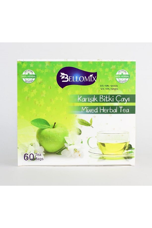 TORTUSUZ ELMA KARIŞIK BİTKİ ÇAYI ( 60 Adet ) - 1