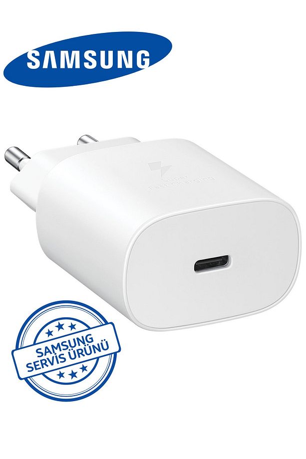 A24 A34 A54 A74 Süper Hızlı Şarj Adaptörü Type-c Ep-ta800n ( Sadece Başlık ) 25w - 1