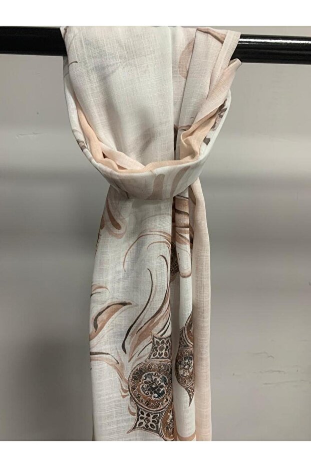 polyester pamuk şal - 5