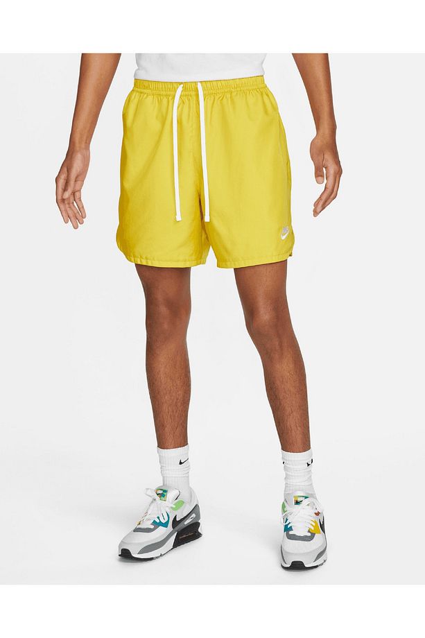 M Nk Club Wvn Lnd Flow Short Pool Shorts Erkek Sarı Günlük Stil ve Havuz Şortu - 2